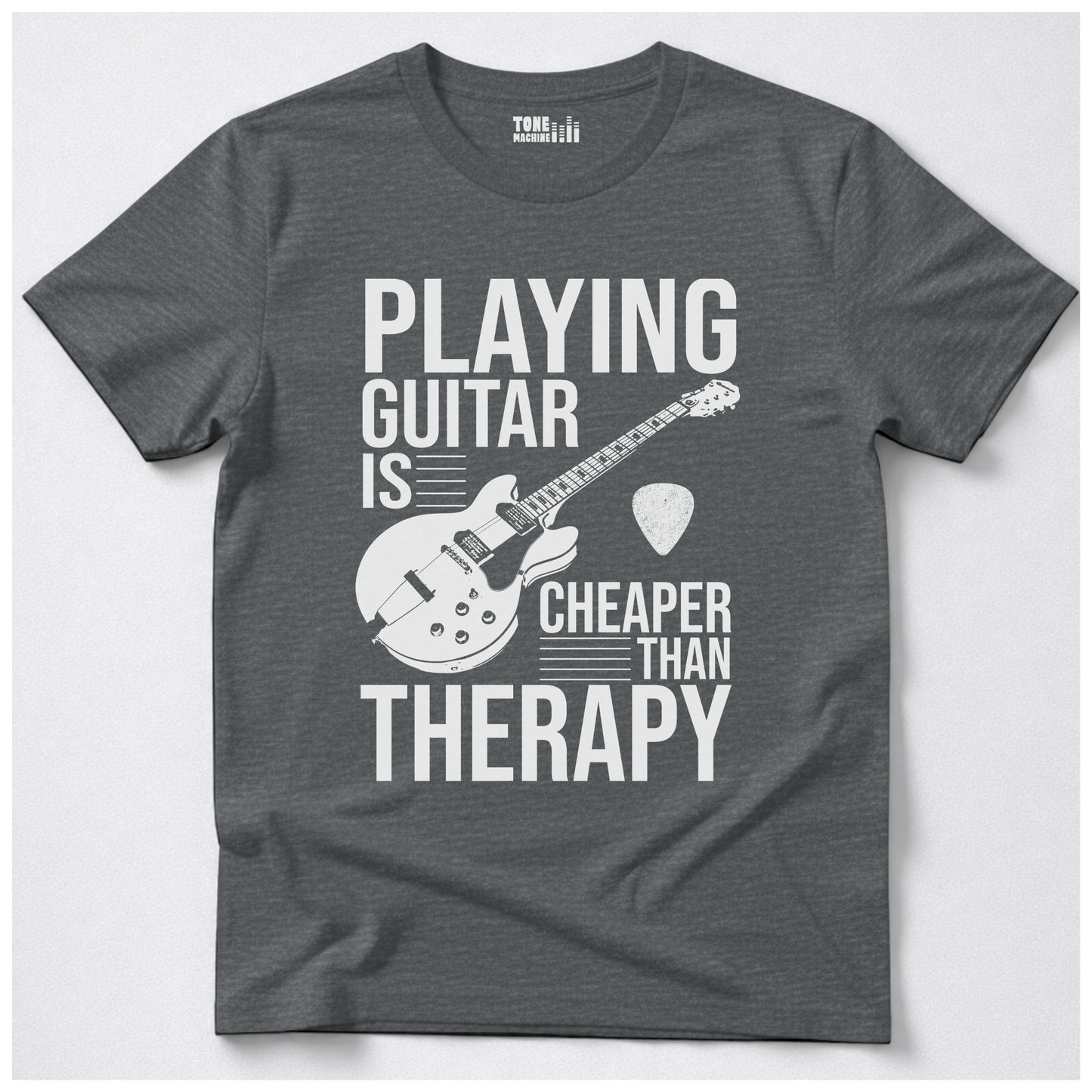 Playing Guitar Is Cheaper Than Therapy T-Shirt
