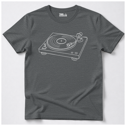 Linear Spins Vinyl T-Shirt