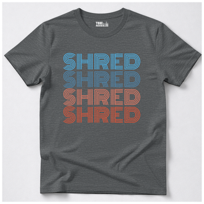 Shred Repeat Guitar T-Shirt