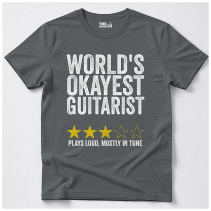 World's Okayest Guitarist T-Shirt