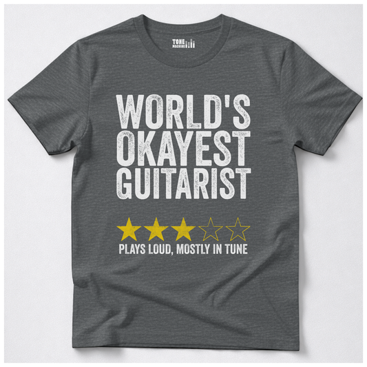 World's Okayest Guitarist T-Shirt