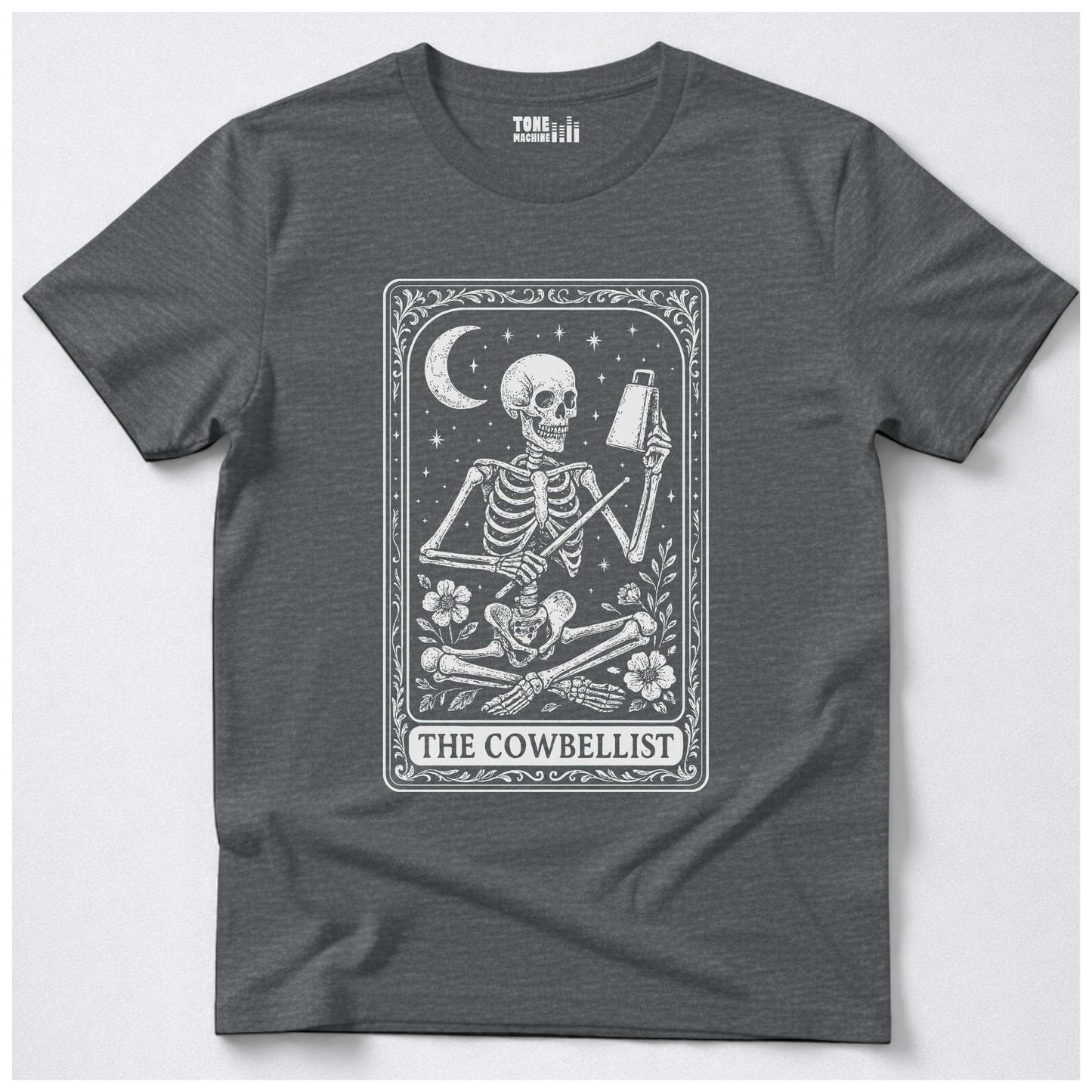 The Cowbellist Tarot Card T-Shirt