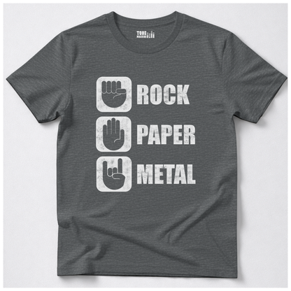 Rock Paper Metal T-Shirt