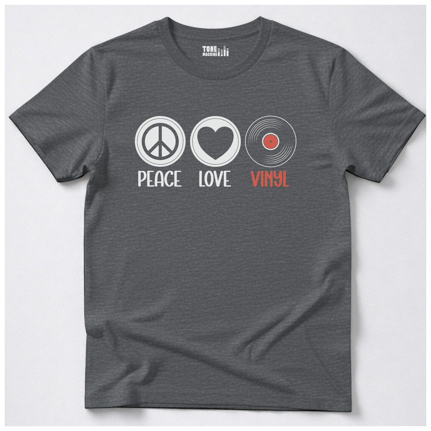Peace Love Vinyl T-Shirt