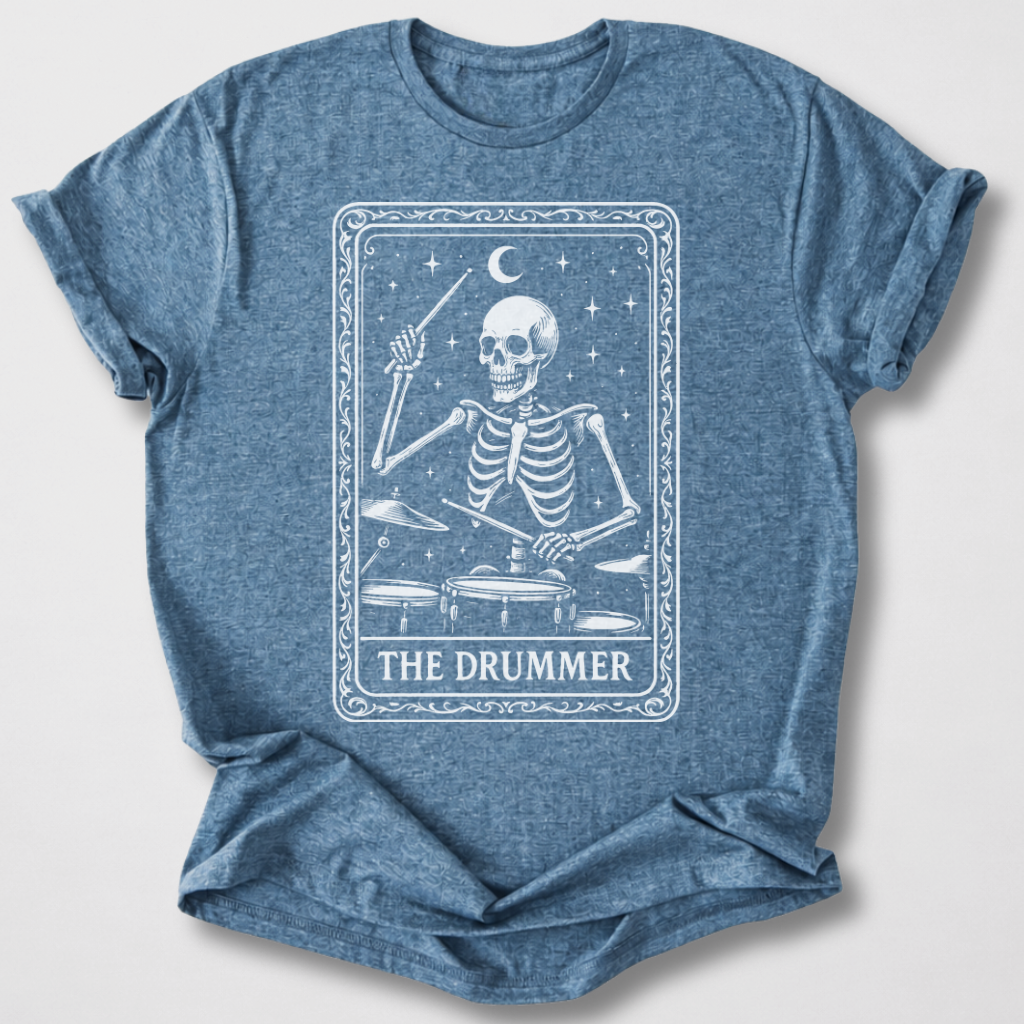 The Drummer Tarot Card T-Shirt