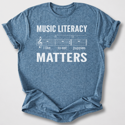 Music Literacy Matters T-Shirt