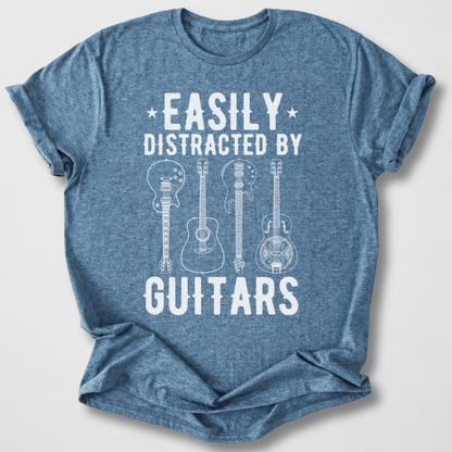 Easily Distracted By Guitars T-Shirt