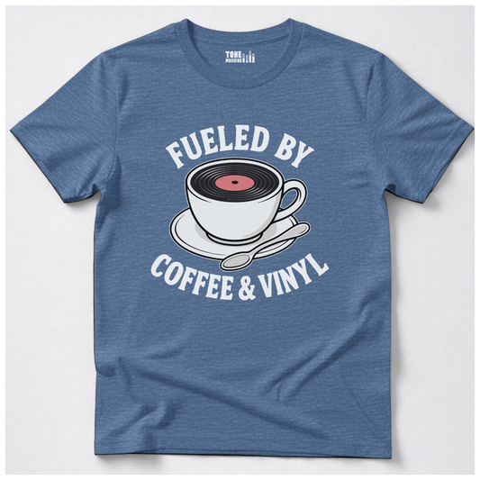 Fueled By Coffee And Vinyl T-Shirt
