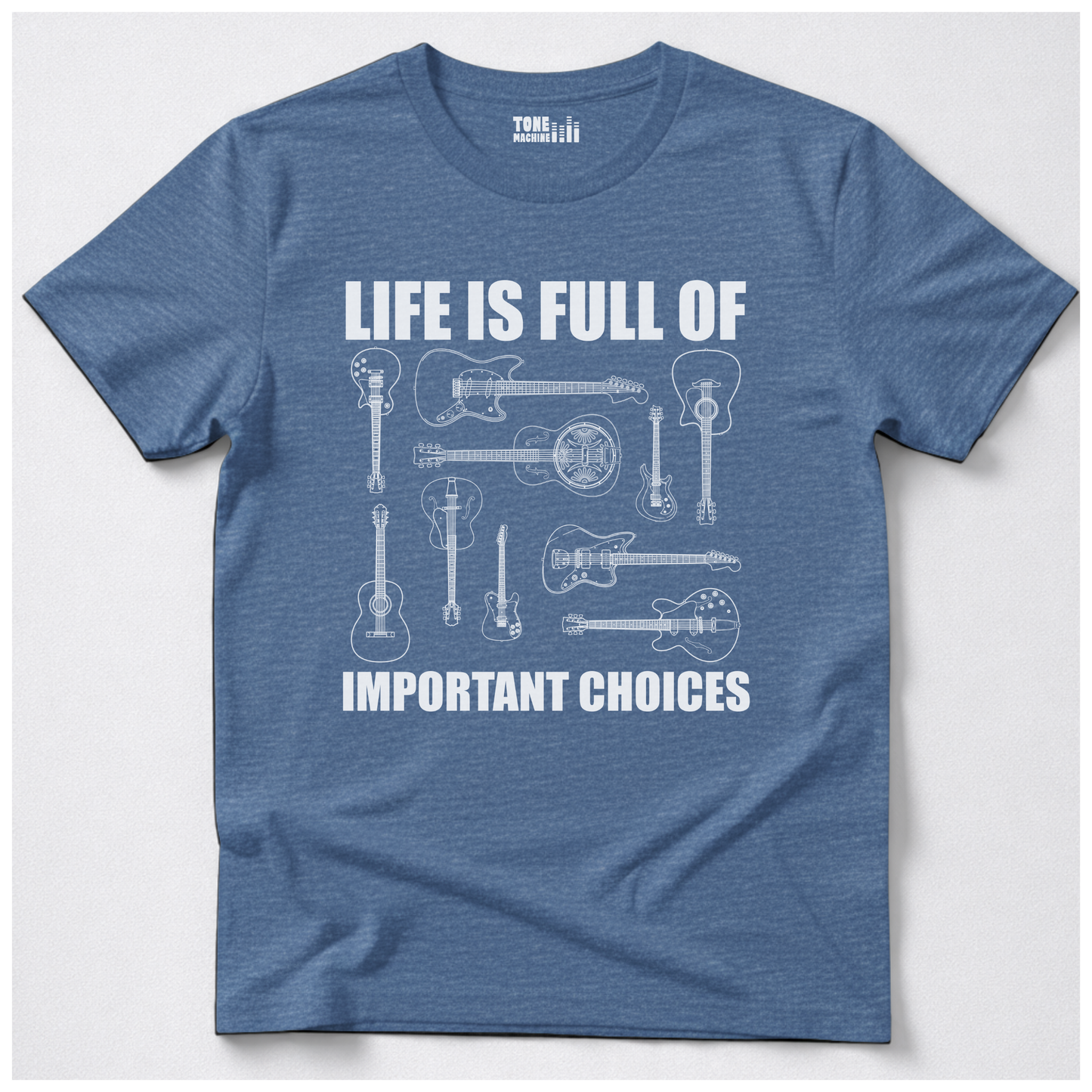 Life Is Full Of Choices Guitar T-Shirt