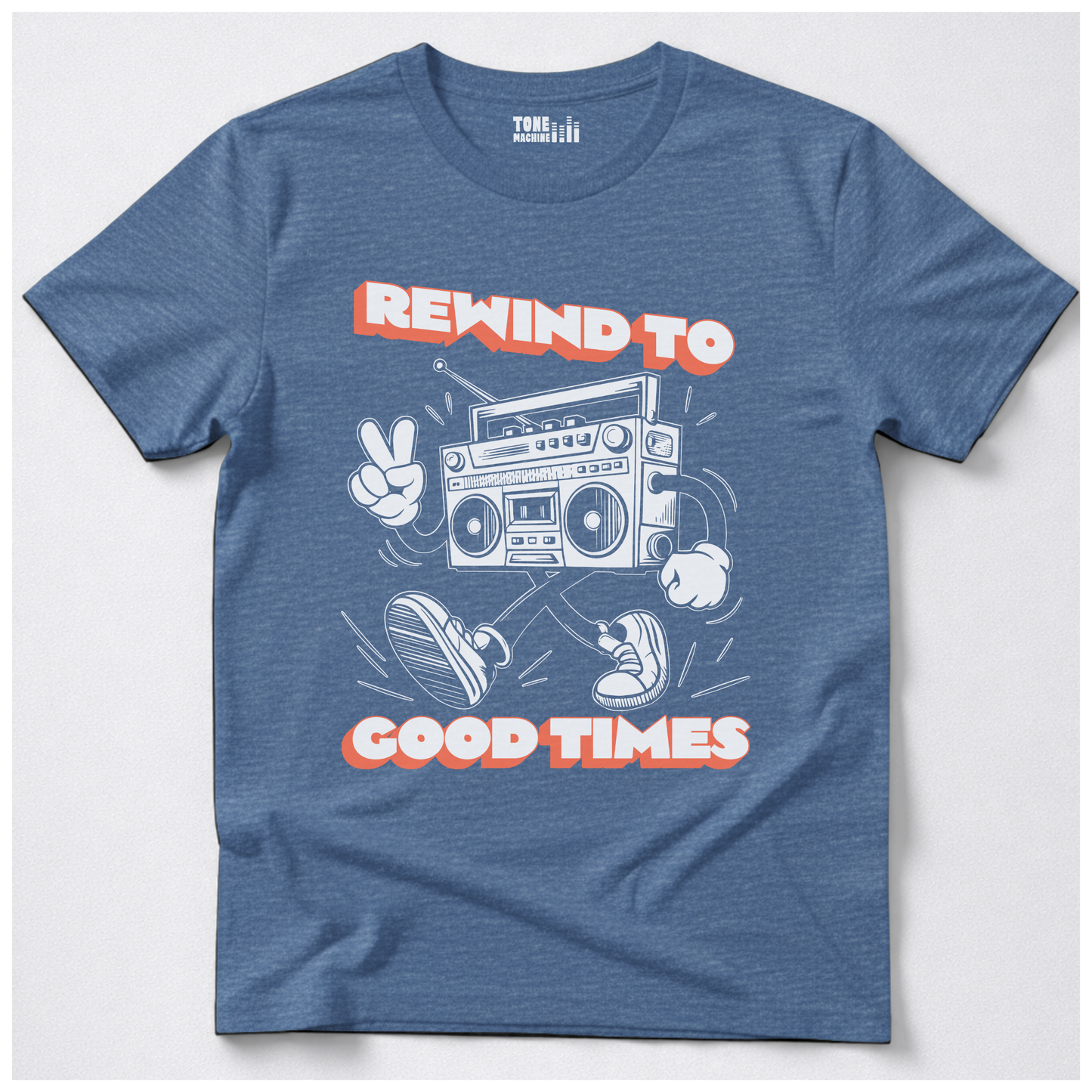 Rewind To Good Times Retro T-Shirt