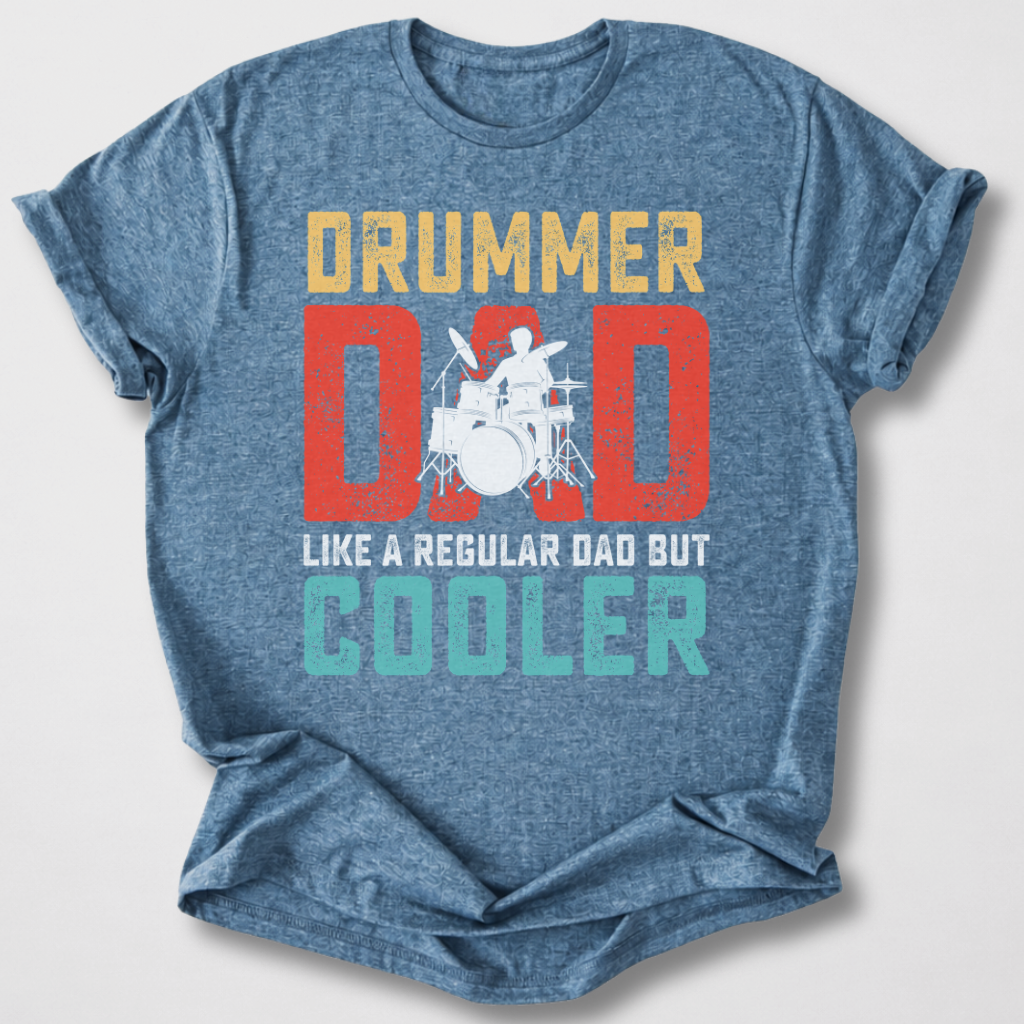 Drummer Dad T-Shirt