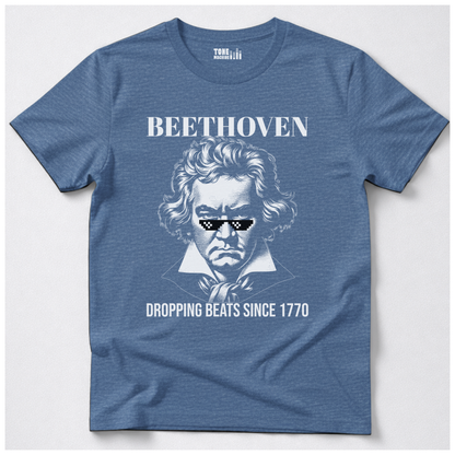 Beethoven Dropping Beats T-Shirt