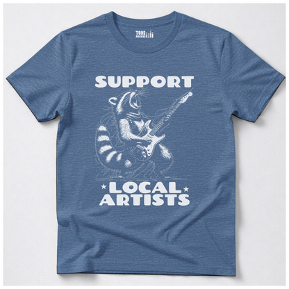 Support Local Artists Guitar T-shirt