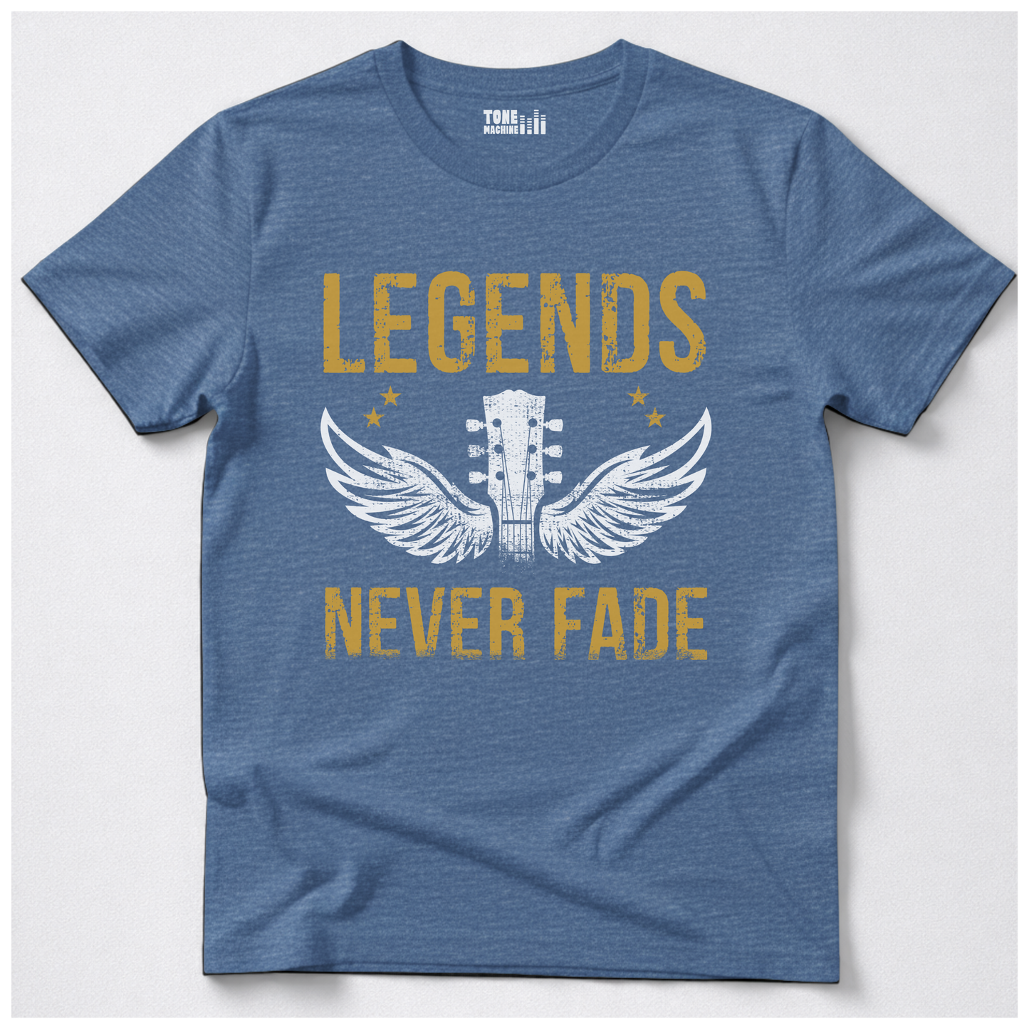 Legends Never Fade Guitar T-Shirt