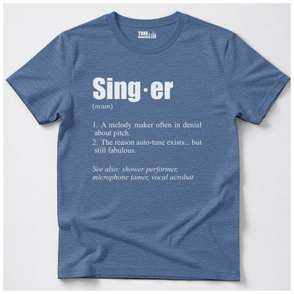 Singer Definition T-Shirt