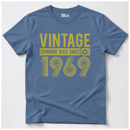 Spinning Wax Since 1969 Vinyl T-Shirt