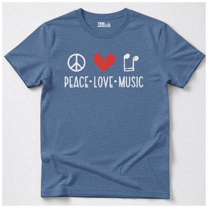 Peace Love Music T-Shirt
