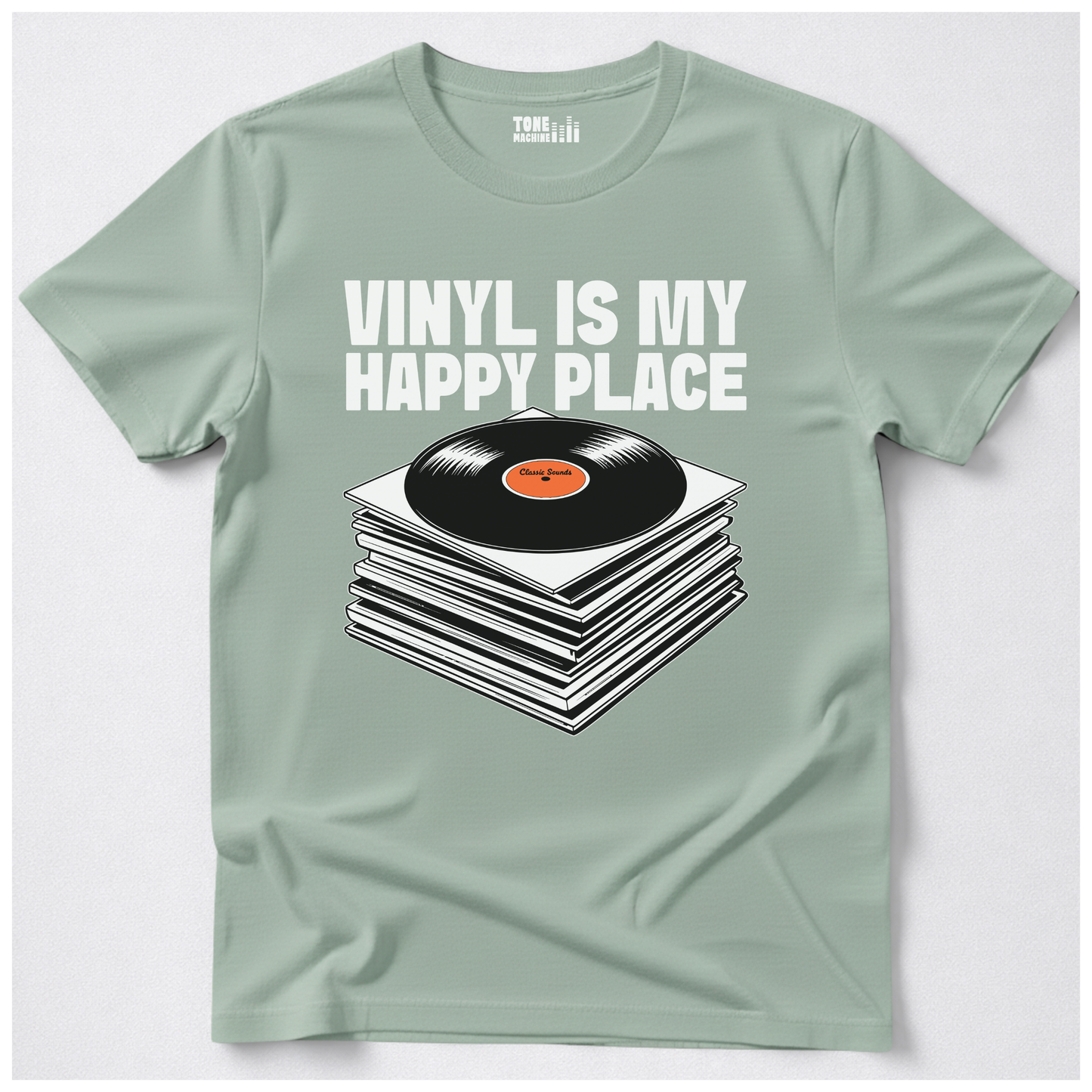 Vinyl Is My Happy Place T-Shirt