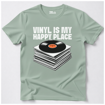 Vinyl Is My Happy Place T-Shirt