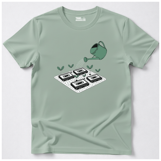 Mixtape Garden Retro T-Shirt