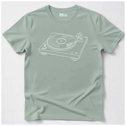 Linear Spins Vinyl T-Shirt