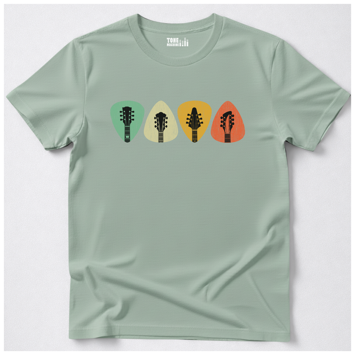 Retro Guitar Picks T-Shirt