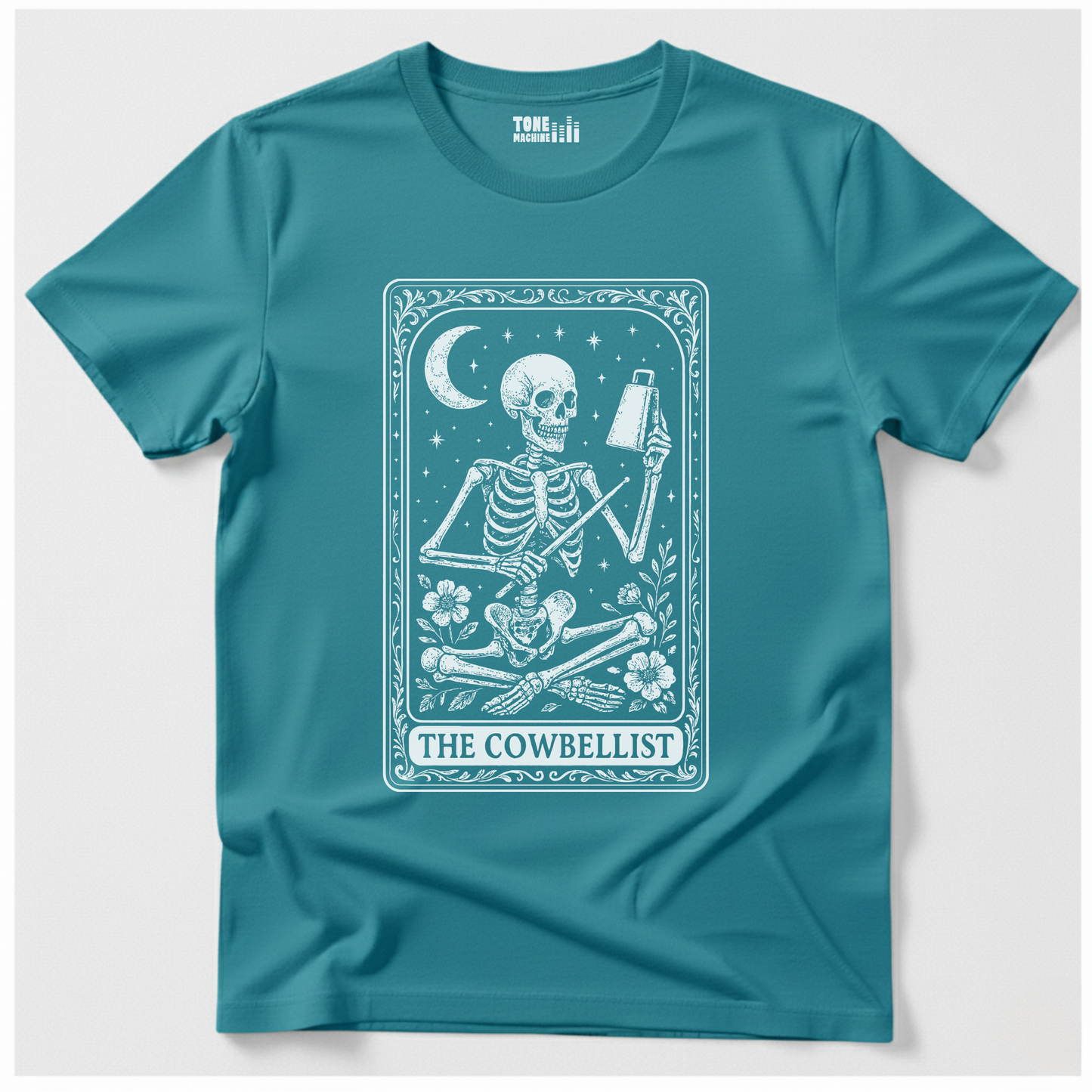 The Cowbellist Tarot Card T-Shirt