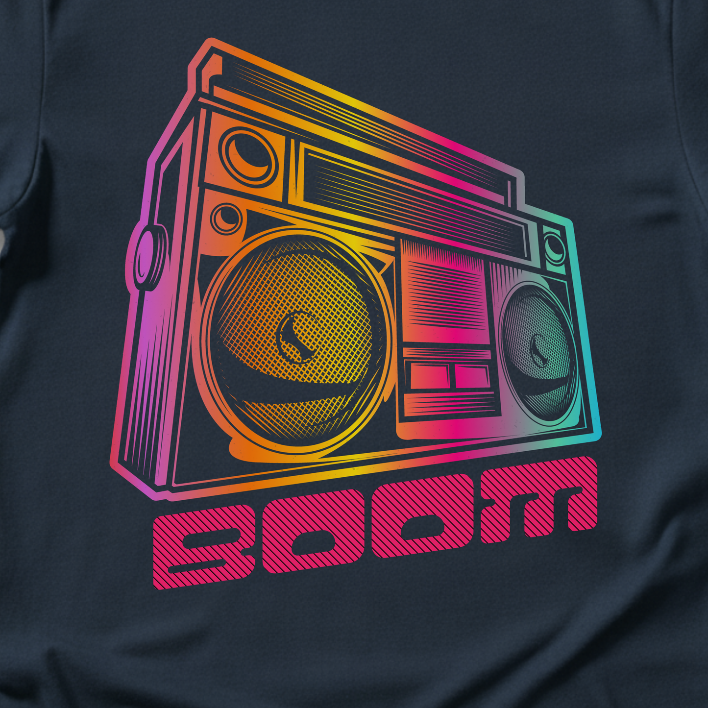 Boombox Retro T-Shirt