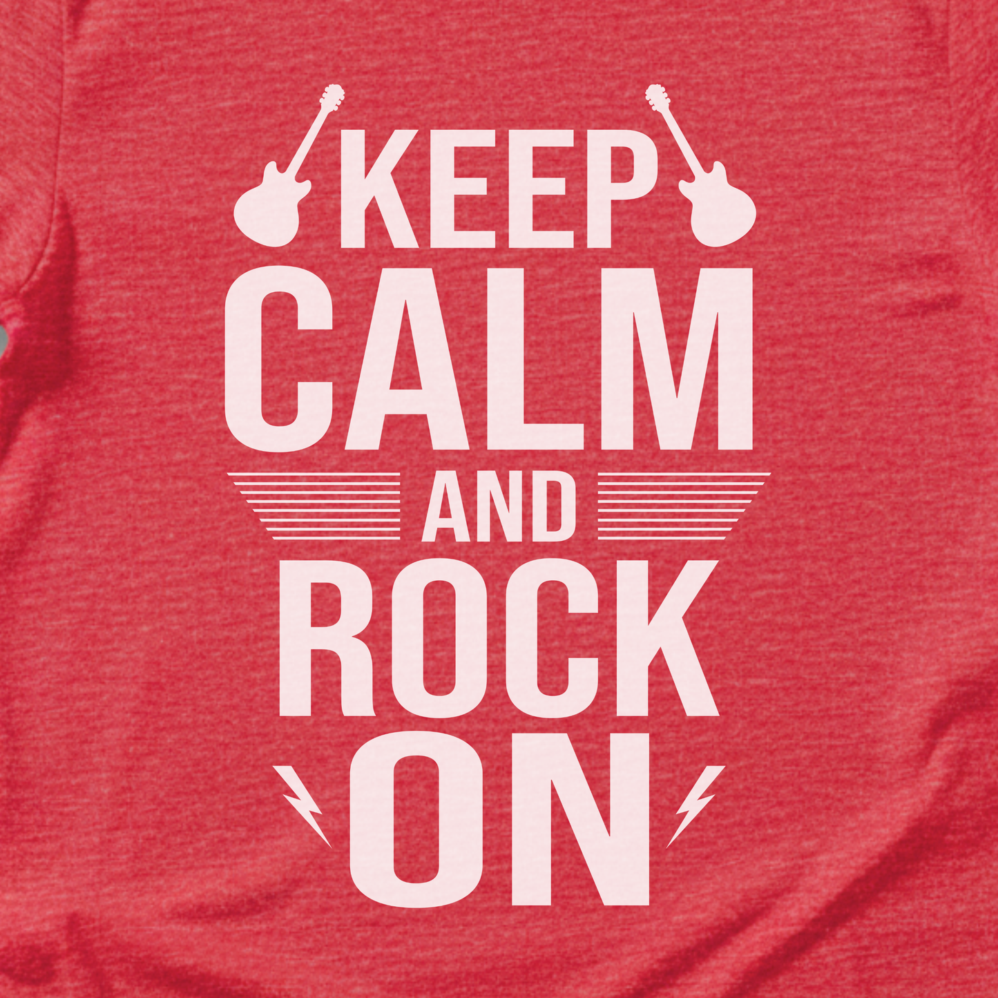 Keep Calm And Rock On T-Shirt