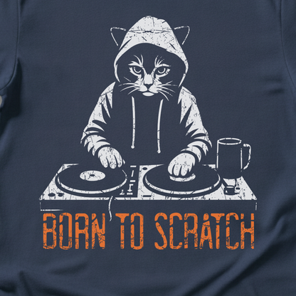 Born To Scratch DJ T-Shirt
