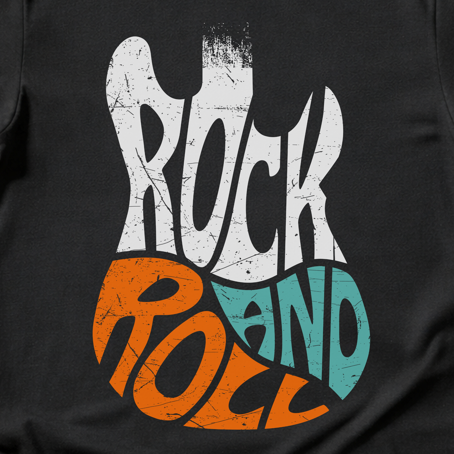 Rock And Roll Guitar T-Shirt