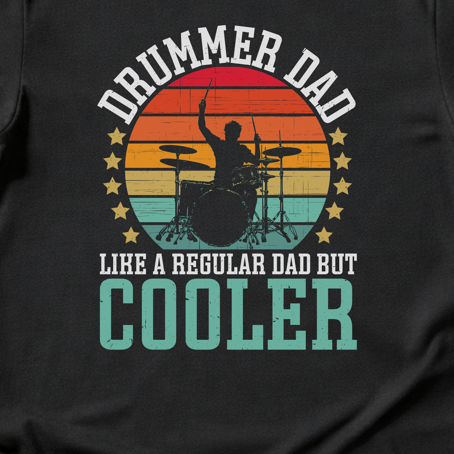 Drummer Dad T-Shirt