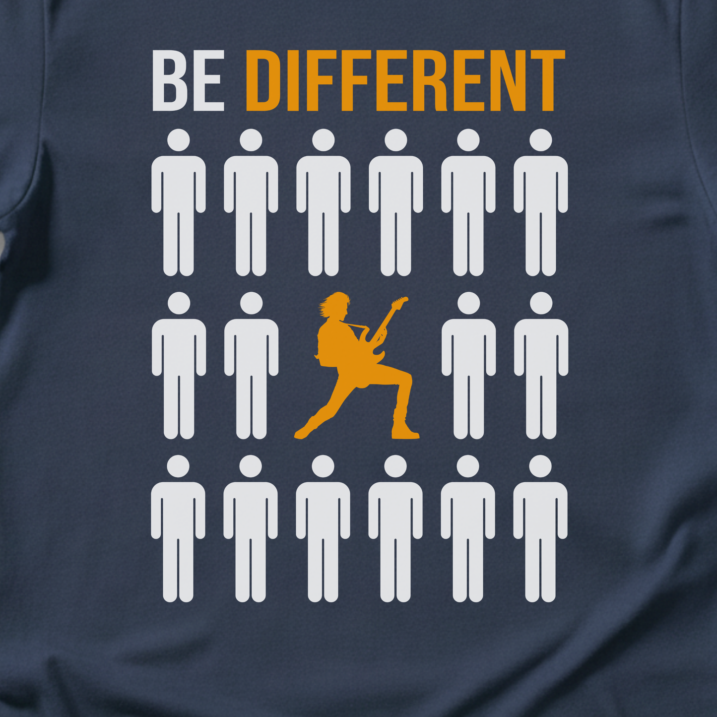 Be Different Guitar T-Shirt