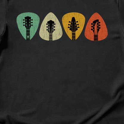 Retro Guitar Picks T-Shirt