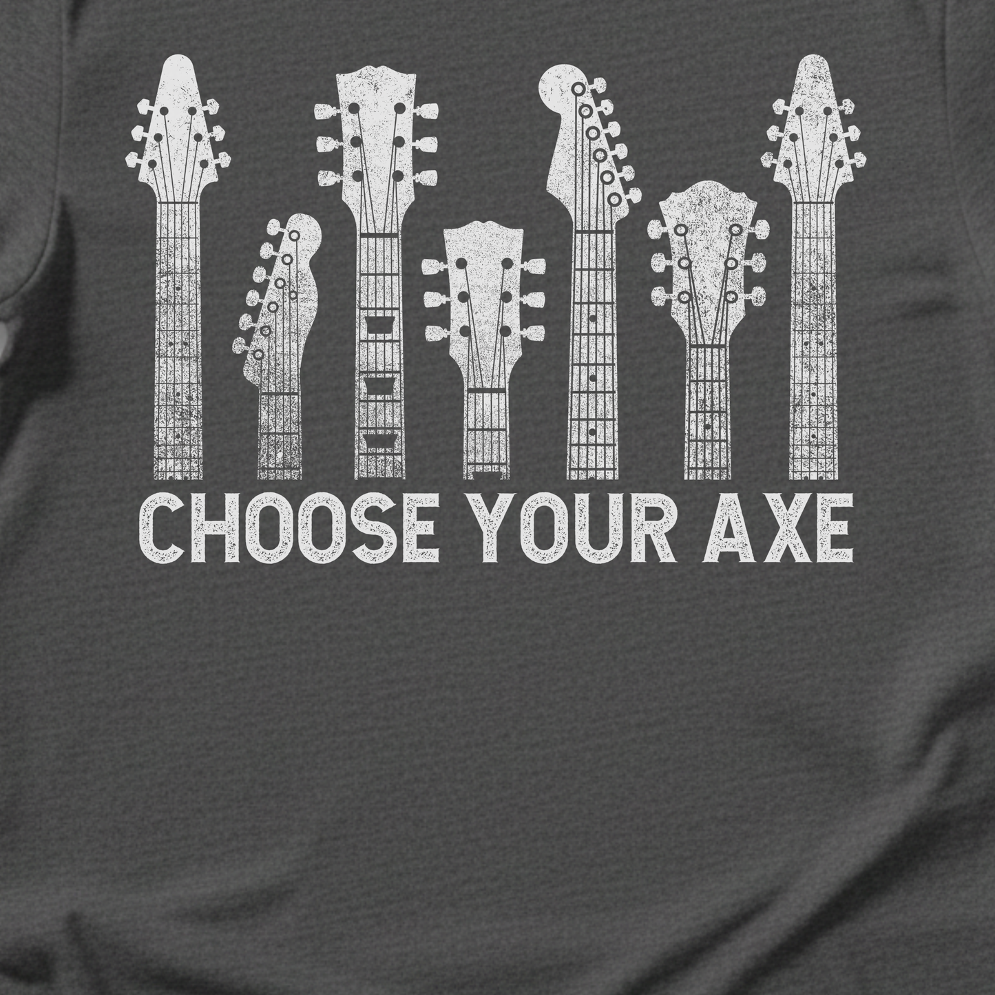 Choose Your Axe Guitar T-Shirt