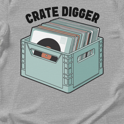 Crate Digger Vinyl T-Shirt