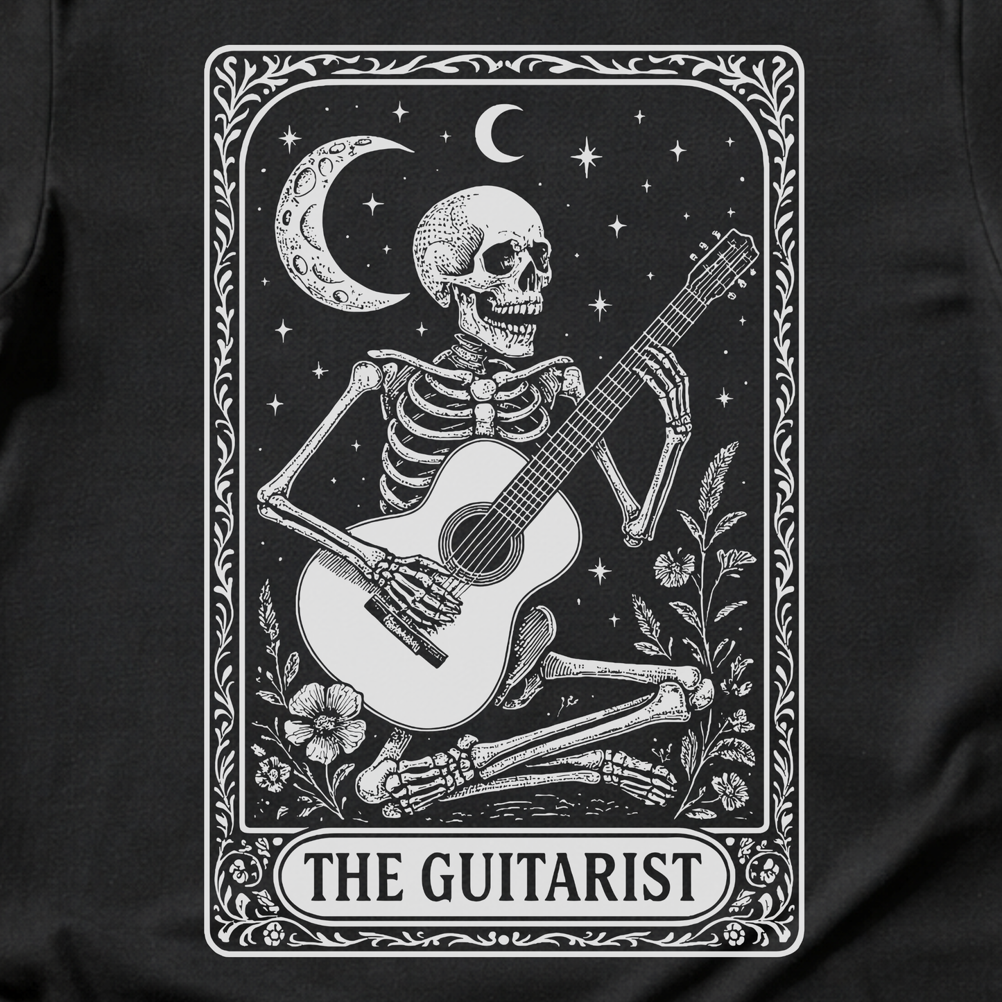 The Guitarist Tarot Card T-Shirt