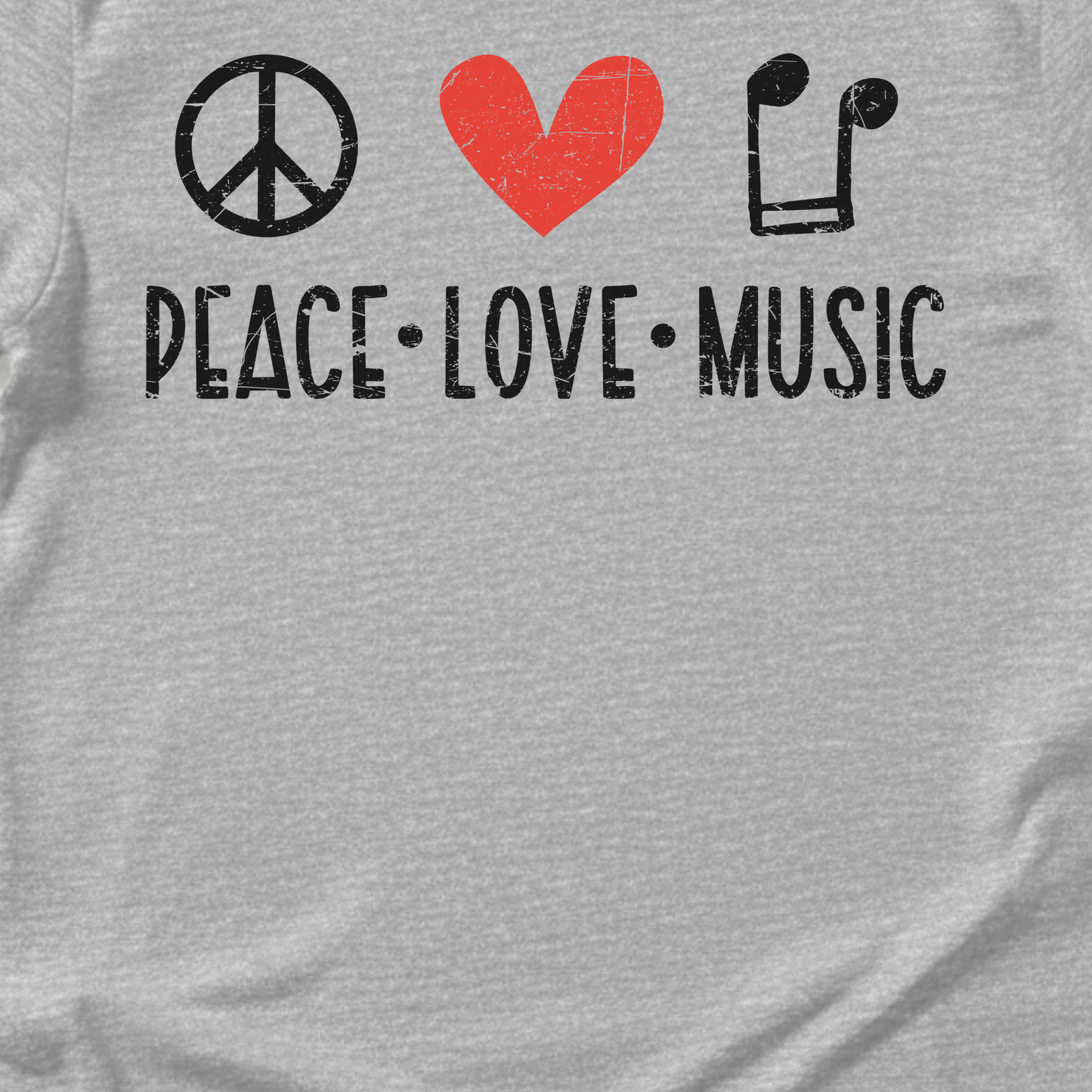 Peace Love Music T-Shirt