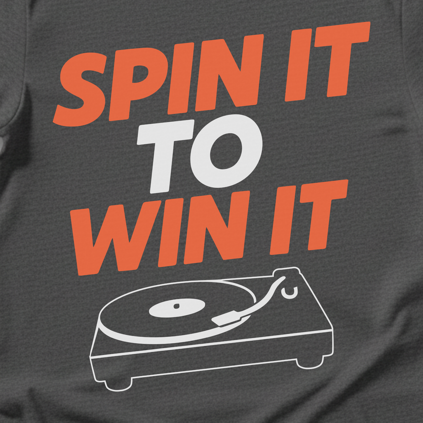 Spin It To Win It Vinyl T-Shirt