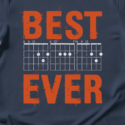 Best DAD Ever Guitar T-Shirt