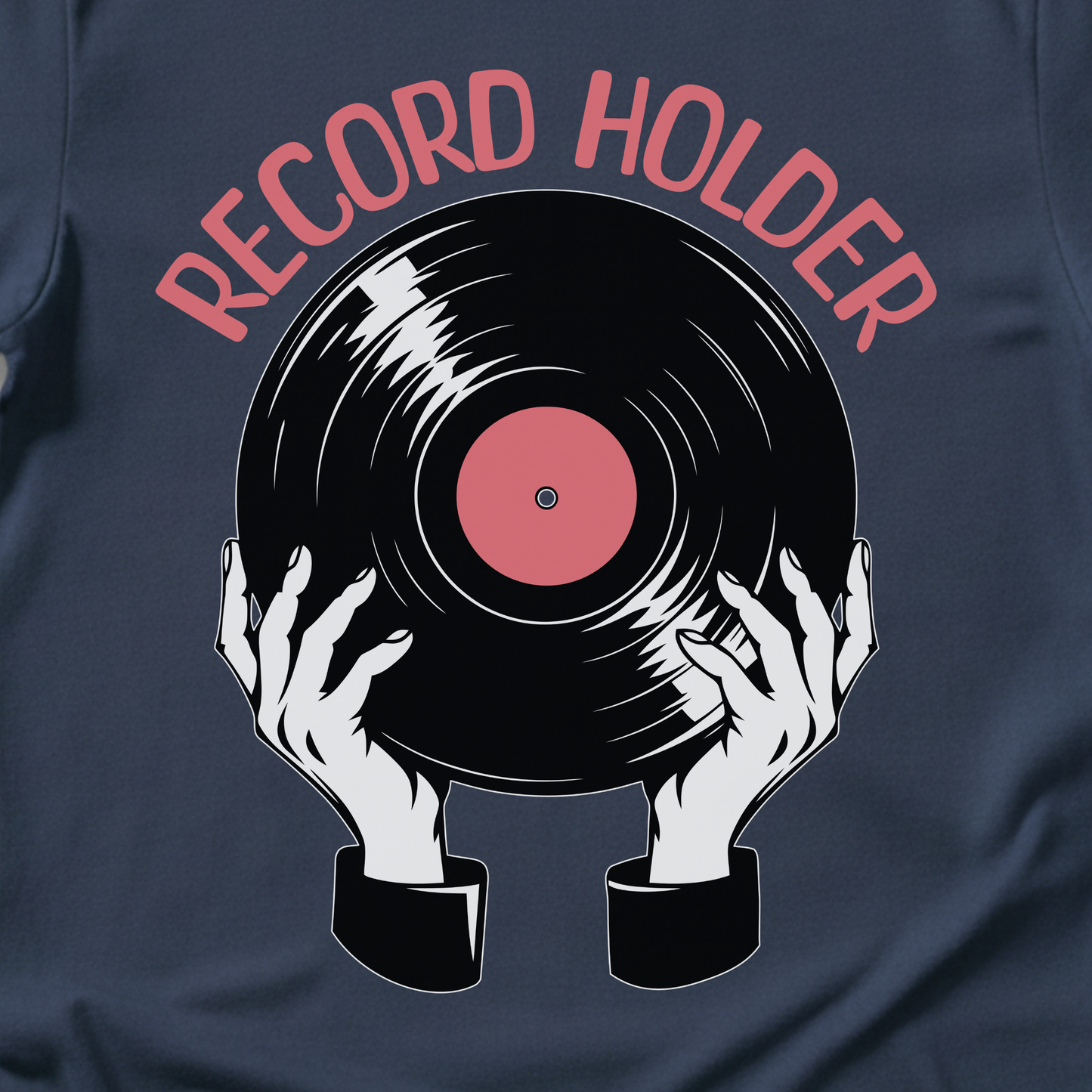 Record Holder Vinyl T-Shirt