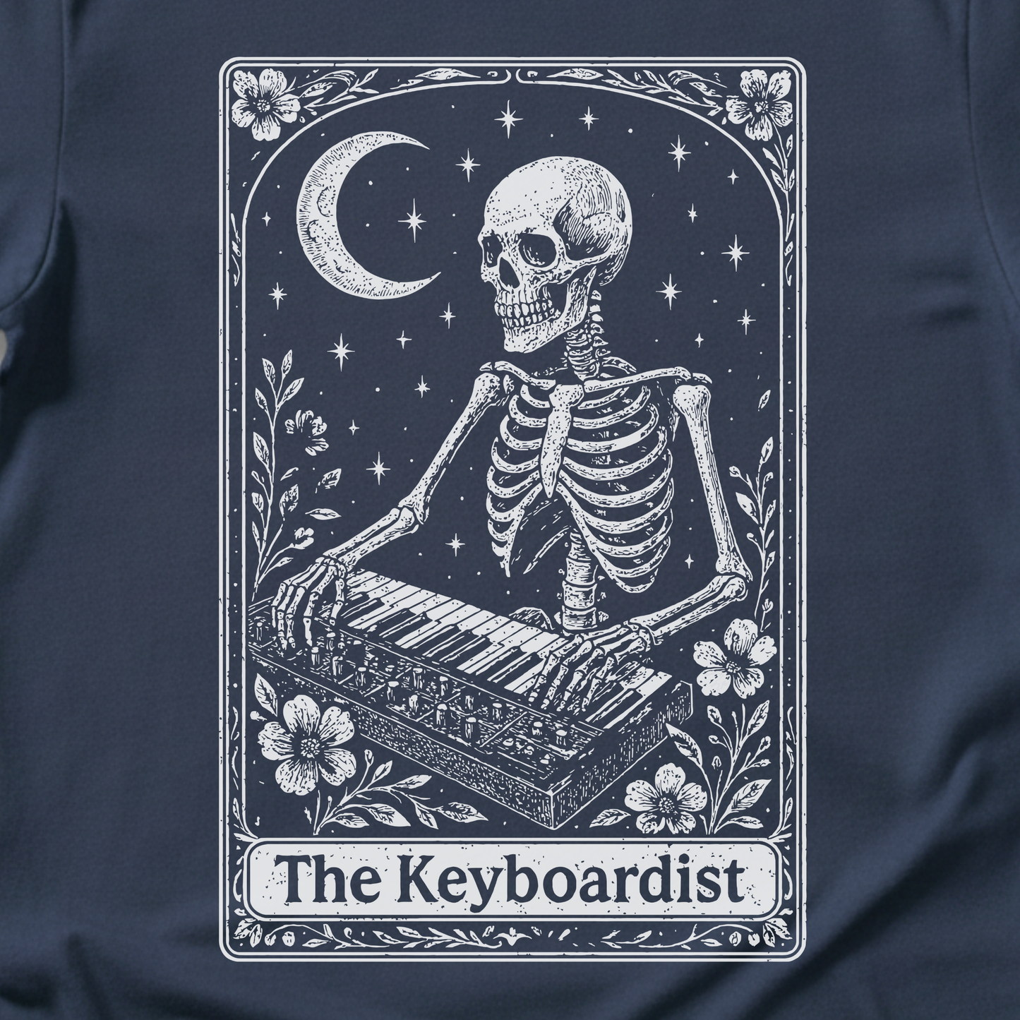 The Keyboardist Tarot Card T-Shirt