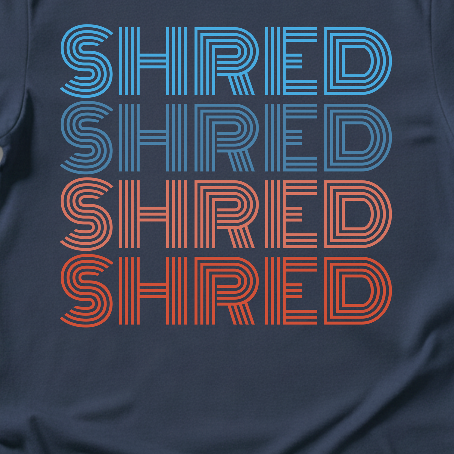 Shred Repeat Guitar T-Shirt