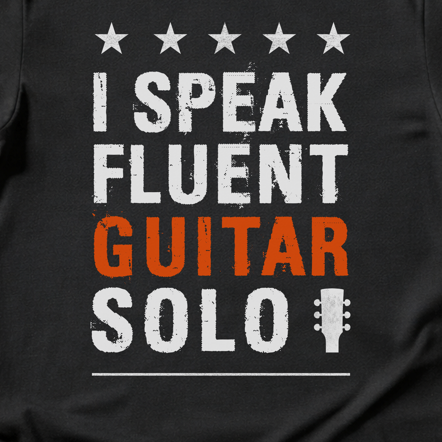 I Speak Fluent Guitar Solo Tshirt