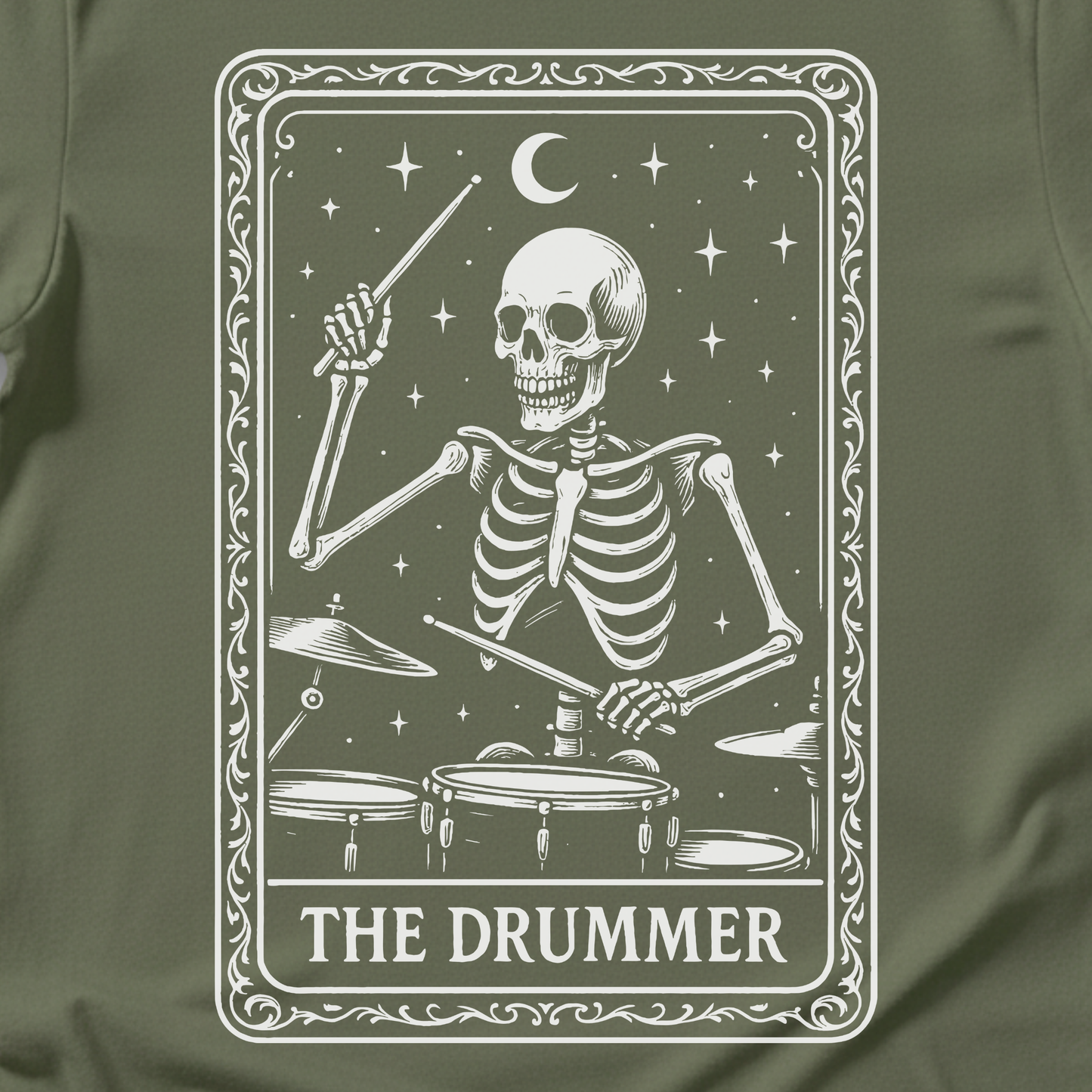 The Drummer Tarot Card T-Shirt