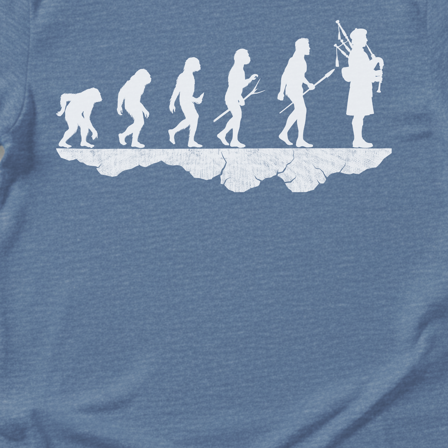 Bagpiper Evolution T-Shirt