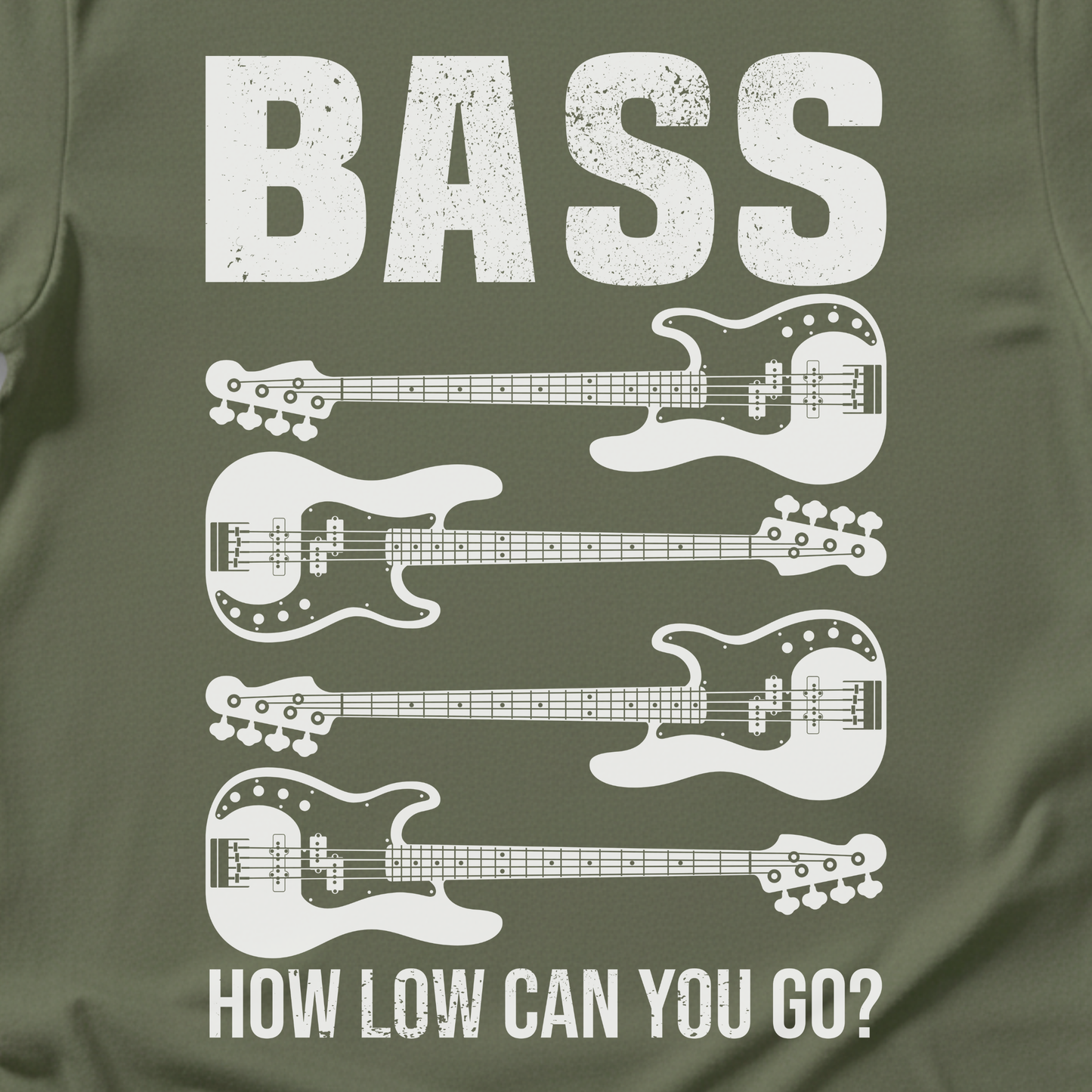 Bass How Low Can You Go? T-Shirt