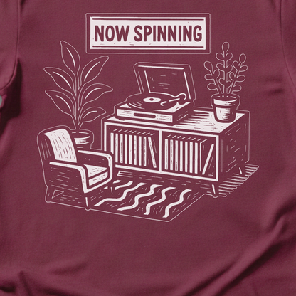 Now Spinning Vinyl T-Shirt