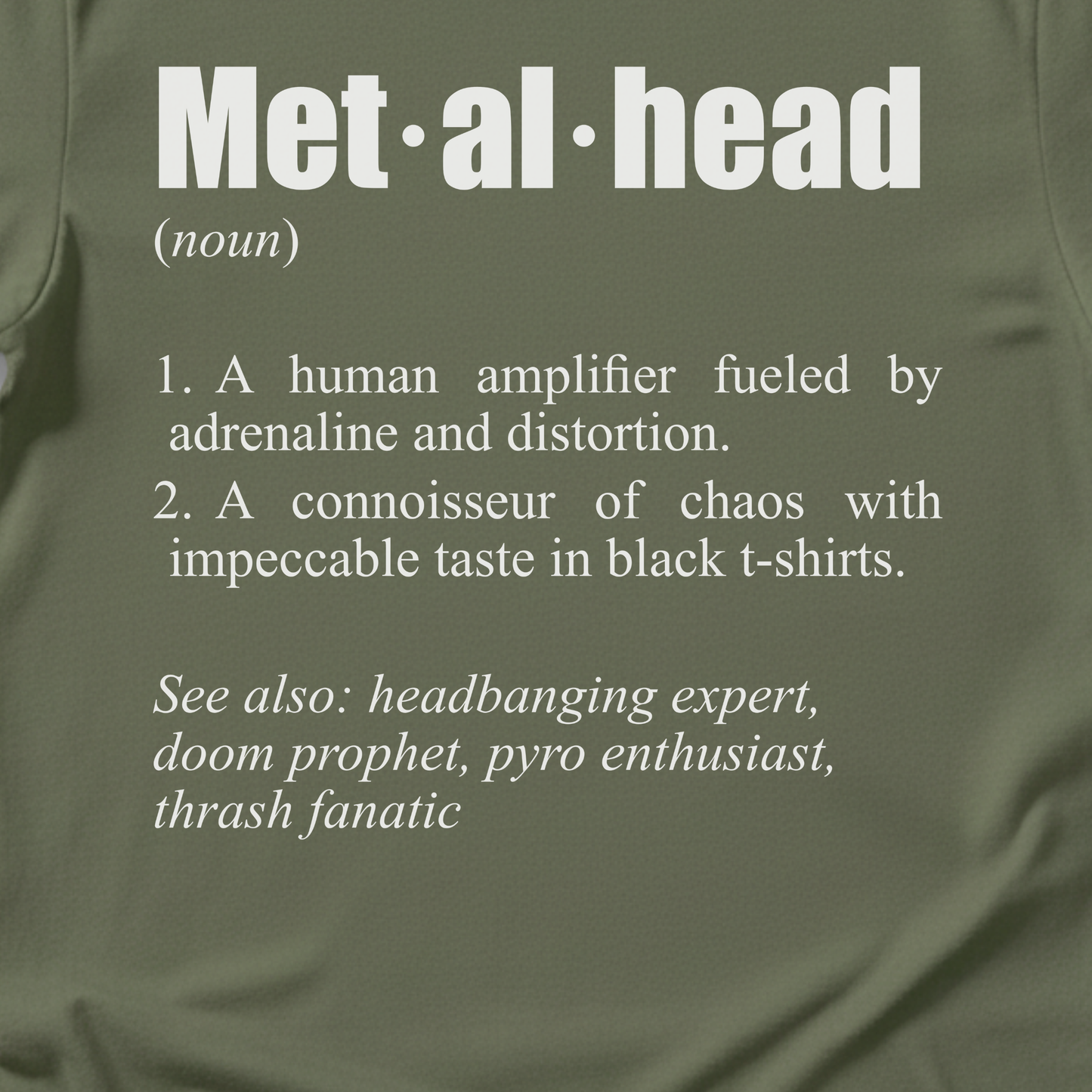 Metalhead Definition T-Shirt