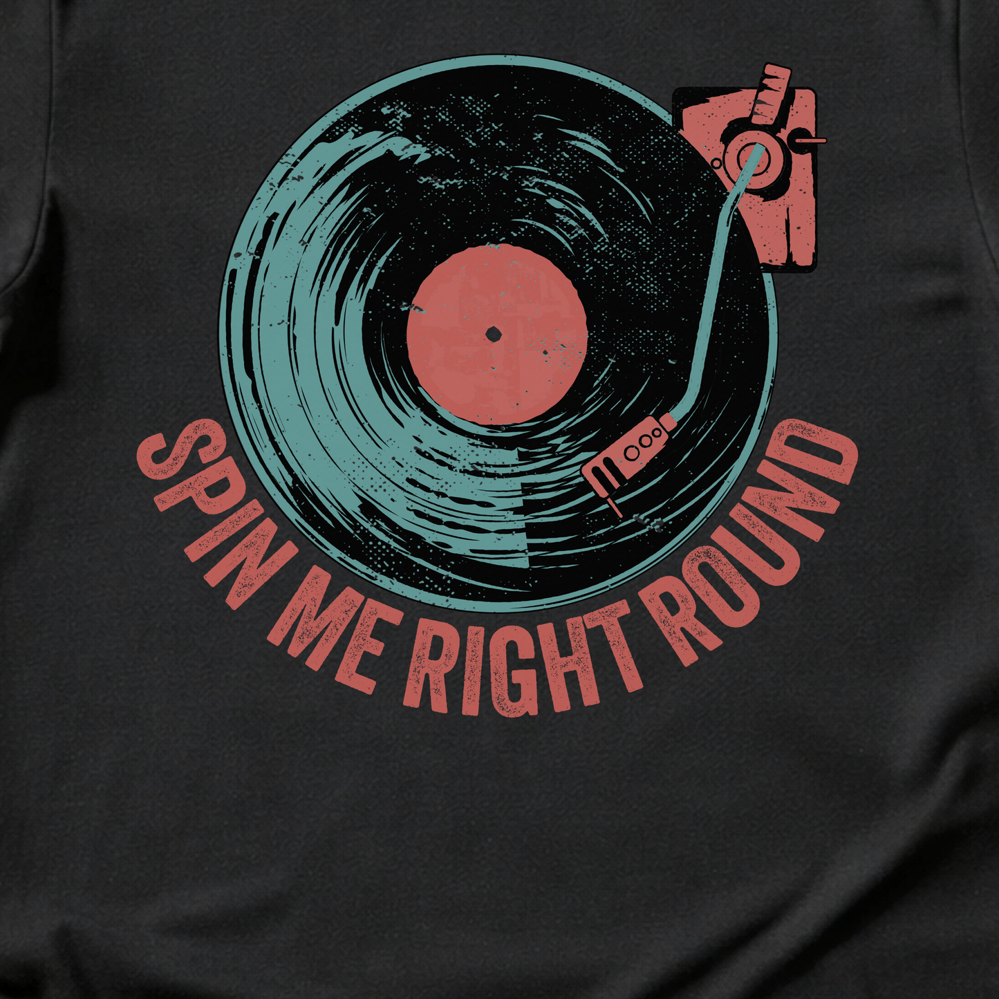 Spin Me Right Round Vinyl T-Shirt